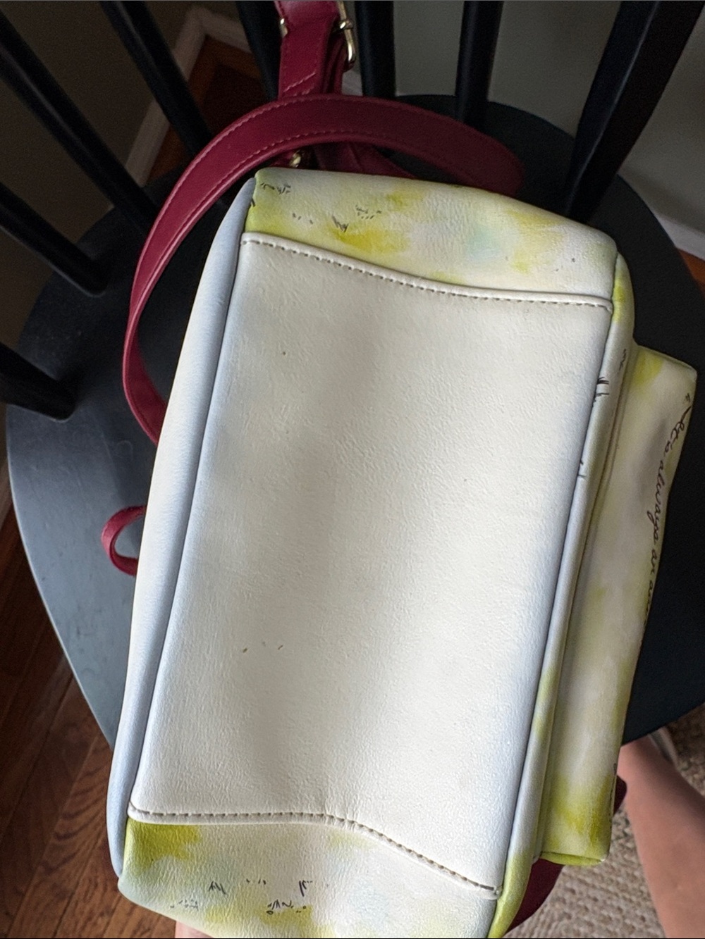 Loungefly Winnie the Pooh Storybook Mini Backpack in Cream & Red - Picture 6 of 8